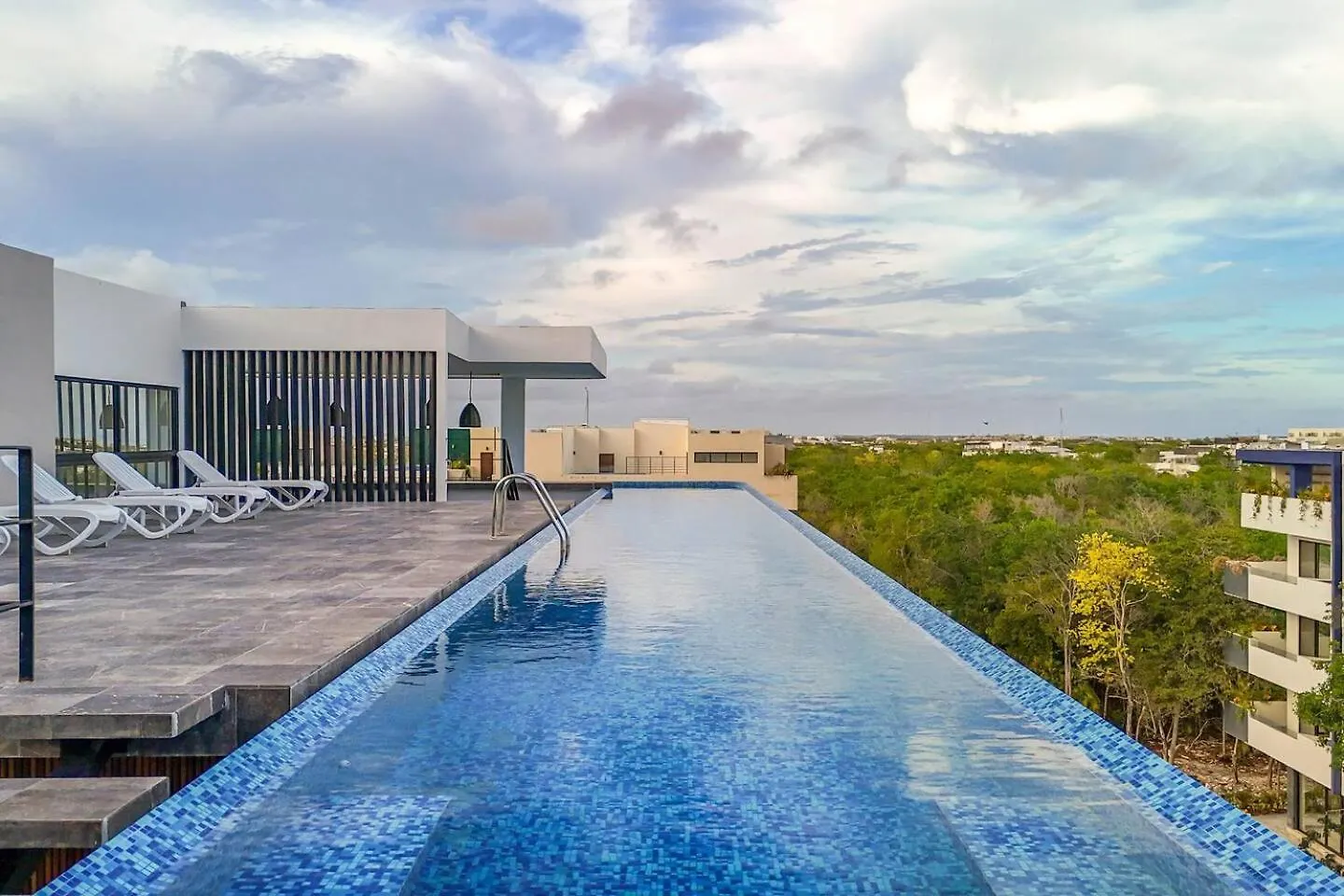 Stylish Boho Studio With Rooftop Pool Tulum Mexico
