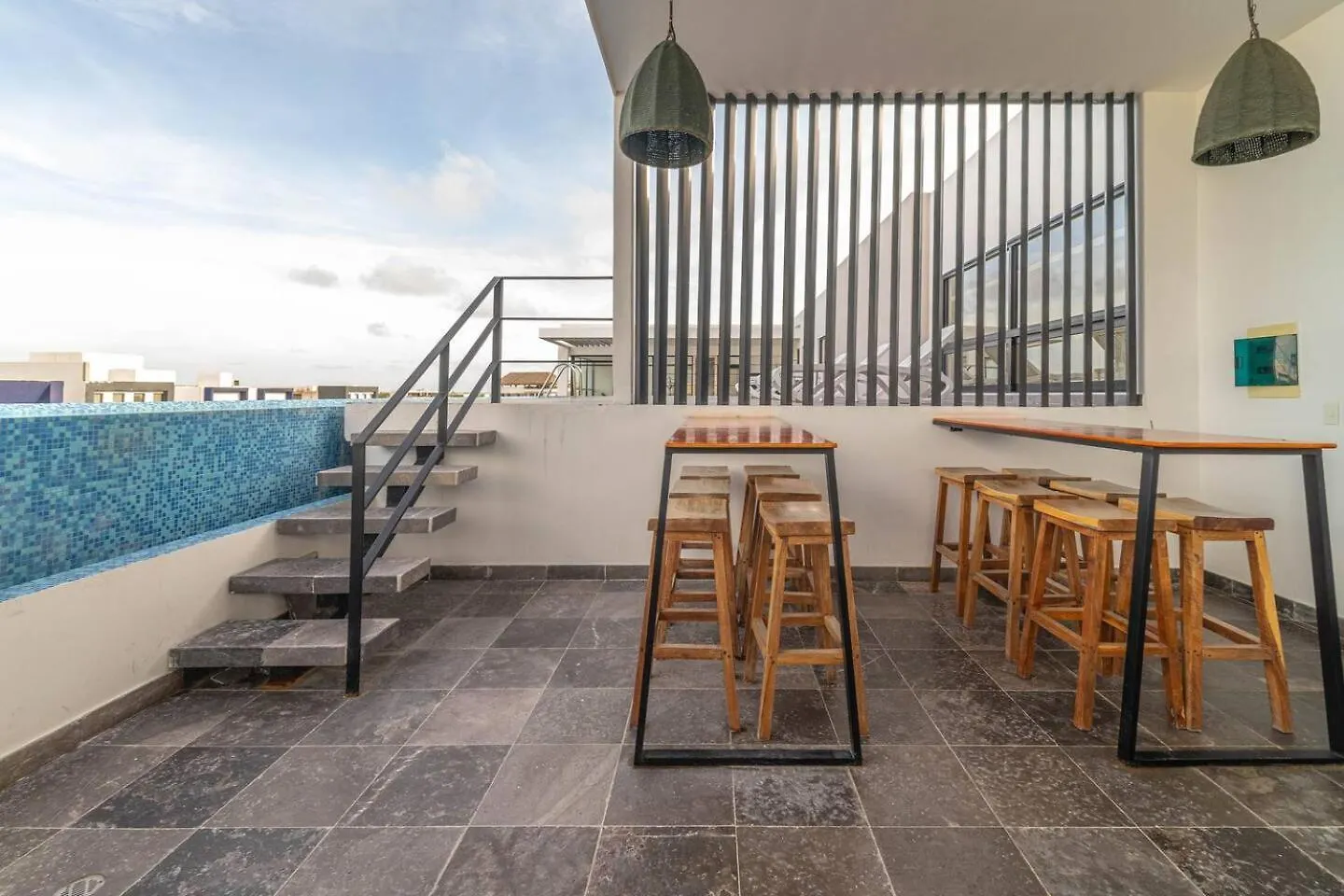 Stylish Boho Studio With Rooftop Pool Tulum Mexico