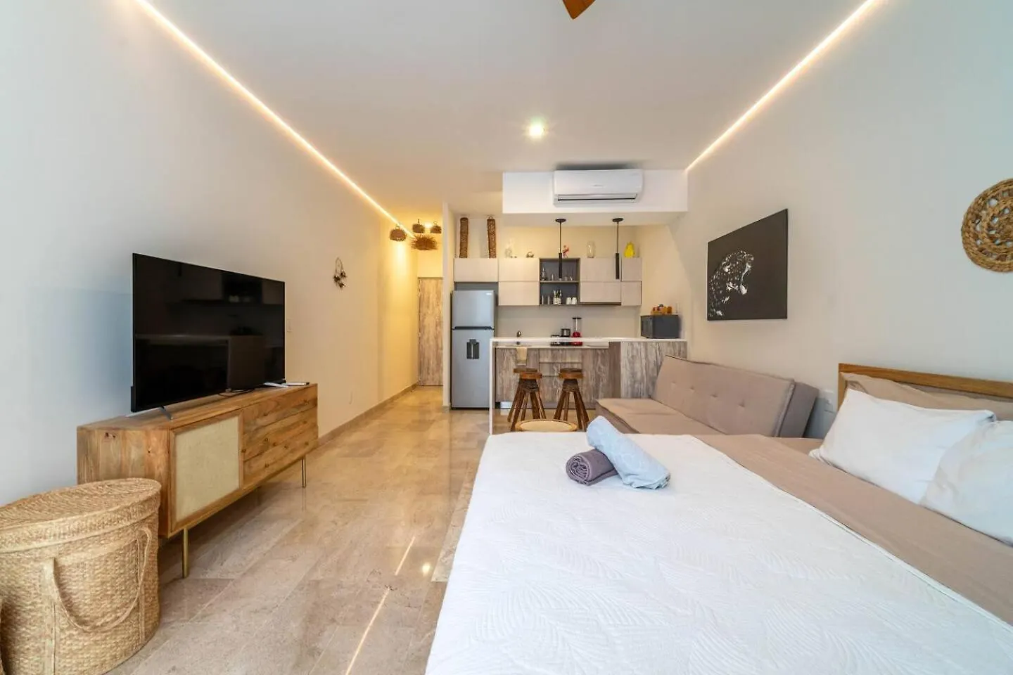 Holiday home Stylish Boho Studio With Rooftop Pool Tulum Mexico