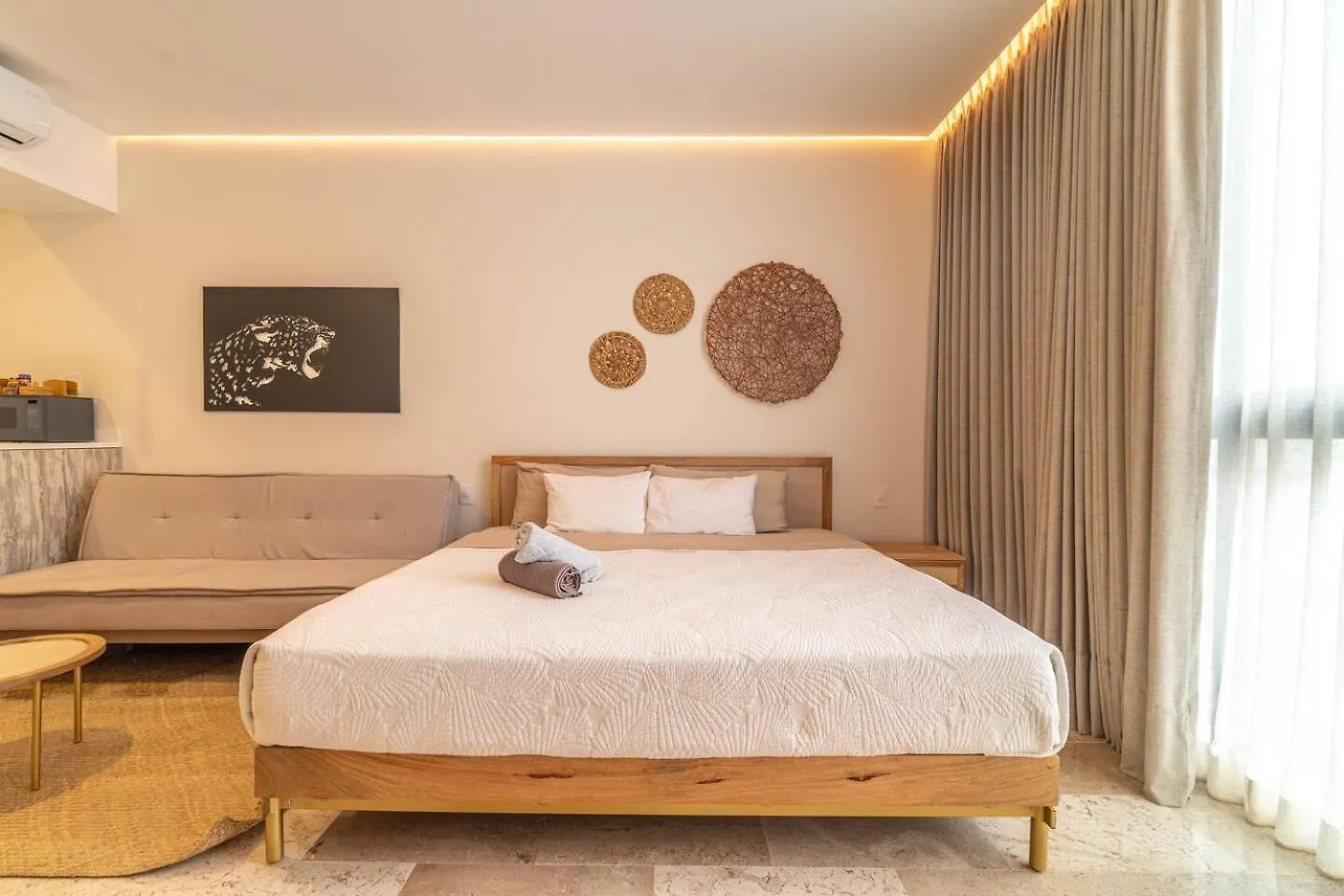 Stylish Boho Studio With Rooftop Pool Tulum